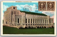 Postcard Philadelphia's Convention Hall, PA 1931 P183 picture
