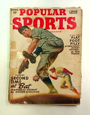 Popular Sports Magazine Pulp Jun 1949 Vol. 20 #2 FR Low Grade picture