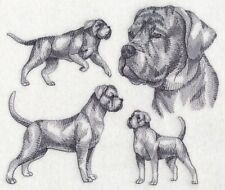 Cane Corso Sketches Dog Personalized Hoodie Embroidered ALL SIZES picture