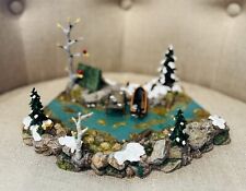 Department Dept. 56 Village Accessories Mountain Creek Curved Section 53005 picture