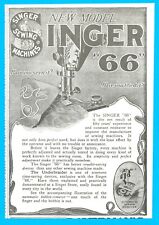 1906 SINGER SEWING MACHINE antique PRINT AD The Singer 