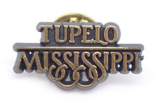 Tupelo Mississippi Gold Tone Vintage Lapel Pin picture