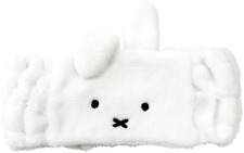 New JAPAN Miffy Rabbit White Hair Headband Shower Bath Makeup Face Wash Mascot picture