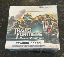 2013 Breygent Transformers Optimum Collection Factory Sealed Trading Card Box picture