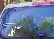 Fly Fishing Vinyl Decal picture