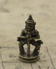 Thao Wessuwan Amulet -talisman Figurine Miniature Thailand A60 1662 picture