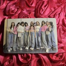 TWICE 2024 Suits Celeb K-pop Girl Photo Card Group Pink And Jeans picture