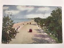 vintage 1913 lake shore drive lincoln park chicago divided postcard picture