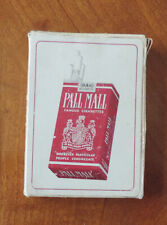 VINTAGE PALL MALL CIGARETTES PLAYING CARDS (rare) WHITE BOX picture