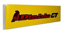Lamborghini Diablo Emblem Metal Sign, Banner Style picture