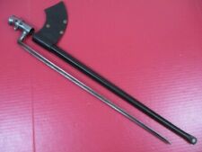 Civil War US Model 1841 Mississippi Rifle Socket Bayonet w/Leather Scabbard RARE picture