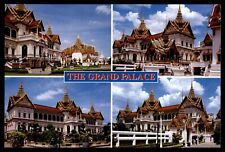 The Grand Palace Bangkok Thailand Multi View  Postcard UNP picture