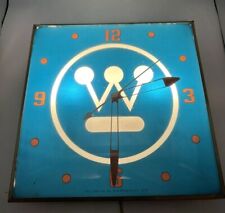 Westinghouse Electric Co Wall Clock Bubble Glass 1960’s Pam Clock Co RARE/WORKS picture