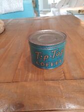 Vintage Tip-Top 1 Lb Coffee Can Tin. Dwinell-Wright Co. Boston,Mass.Original Lid picture