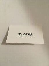 Lot of Vintage Marshall Field's Dept Store Gift Card Place Cards. Set Of 25 picture