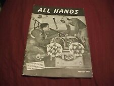 ALL HANDS NAVY/NAVAL/MILITARY Magazine - February 1959 picture
