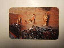 RELIGIOUS POSTCARD of Shrine dedicated to number of Saints picture
