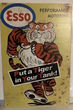 Esso - Put A Tiger In Your Tank - Metal Sign - ExxonMobil picture