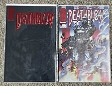 Deathblow Image Comics Book #1 2 1993 Lot Set Foil Bloodwulf 1ST MAXX Vintage picture