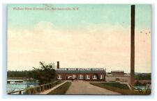 Hudson River Electric Company Mechanicville NY Postcard Valentine B3  picture