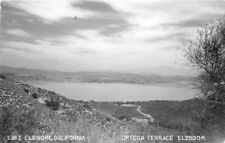 Birdseye Cook Lake Elsinore California Ortega Terrace Photo Postcard 21-2727 picture