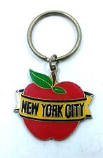 Vintage New York (Big Apple). City Merchandise. Key Ring. picture