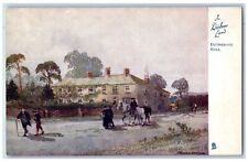 In Dickens Lands Postcard Dotheboys Hall Oilette Tuck c1910's Unposted Antique picture