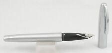Sheaffer Imperial 2444 Stainless Steel Fountain Pen - Medium Nib - 1990's picture