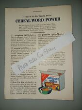 Nabisco Shredded Wheat Company 1958 5x7 Magazine Ad picture