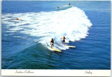 Postcard - Surfing in Southern California, USA picture