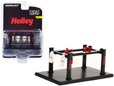 Adjustable Four-Post Lift Holley Black Four-Post Lifts Series 1/64 Diecast Model picture