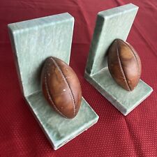 “Football Themed” Marble Bookends picture