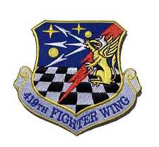 419th Fighter Wing Patch – Plastic Backing picture