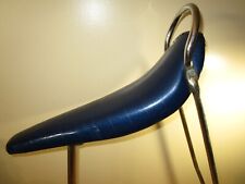 Vintage Troxel Blue Banana Seat For Bicycle w/ Schwinn Hardware picture