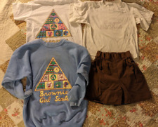 Get Ready for Camp 4 Brownie Girl Scout items: Sweatshirt, Shorts & 2 Tshirts picture