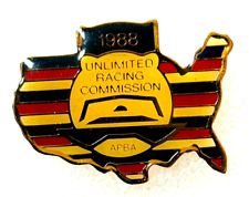 1988 Unlimited Racing Commission APBA Enamel Pin American Power Boat Association picture