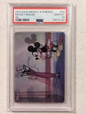 PSA 10 MINT - Mickey Mouse - 2023 KKW Mickey & Friends 3D - #04 - 3D CARD RARE picture