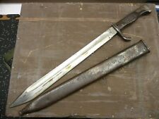 German M1898/05 Mauser Bayonet & Scabbard, Double Maker Marked (R926) picture