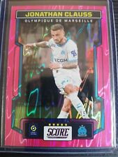 2023-24 Jonathan Clauss 15/20 RC Pink Swirl OM Marseille Score Sandwiches  picture