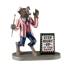 Lemax  CARNIVAL BARKER Werewolf # 42309 Spooky Town Village Figurine 2024 NEW picture