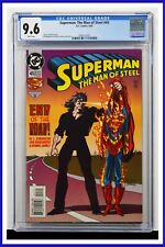 Superman The Man Of Steel #45 CGC Graded 9.6 DC June 1995 White Pages Comic Book picture