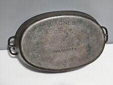 Wagner Cast Iron Oval Roaster Dutch Oven #3 picture