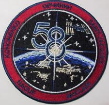 NASA ISS EXPEDITION 58 INTERNATIONAL SPACE STATION ORIGINAL PATCH picture