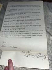 Clionian Society College New York City President McKinley Assassination Letter picture