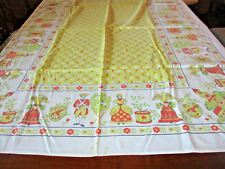 Vintage Early Am. 1776 Commemorative cotton Tablecloth 63