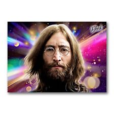 John Lennon Star Portrait Sketch Card Limited 14/30 Dr. Dunk Signed picture