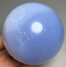 422g Natural blue chalcedony sphere Crystal ball Sphere HEALING  picture