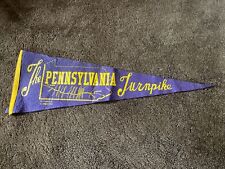 The Pennsylvania Turnpike Vintage Pennant picture