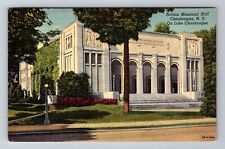 Chautauqua NY-New York, Norton Memorial Hall, c1951 Vintage Souvenir Postcard picture