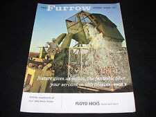 Sept. 1961 John Deere Furrow Magazine 4010 3010 2010 1010 Tractor Cotton Picker picture